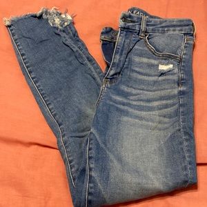 Curvy super high rise jegging crop